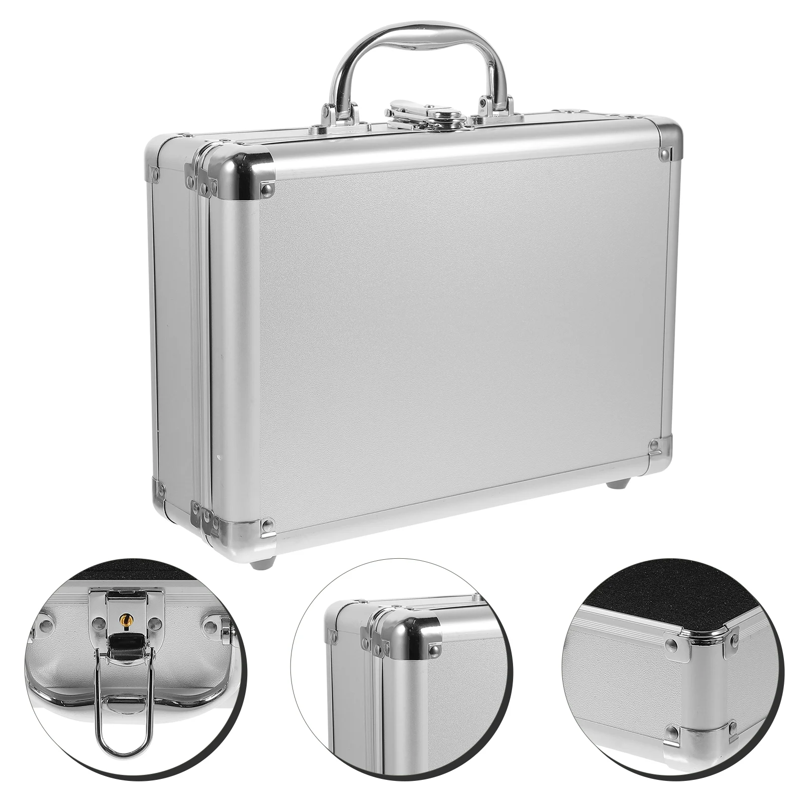 

Suitcase Hard Briefcase Cases Men Tool Looking for Aluminum Alloy Man Portable Workstation Suitcases