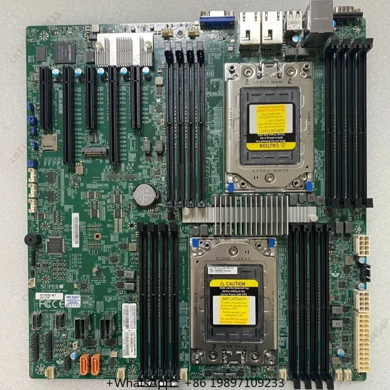

New H11DSI/H12DSI-NT dual-channel EPYC main board supports REV2.0 with Taiyi T1DEEP