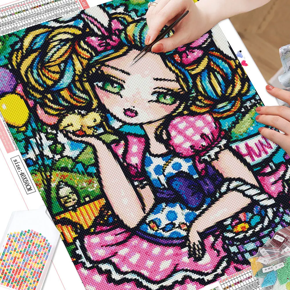 Frameless, 5D Portrait Diamond - огляд і ціна Resin Art For Kids