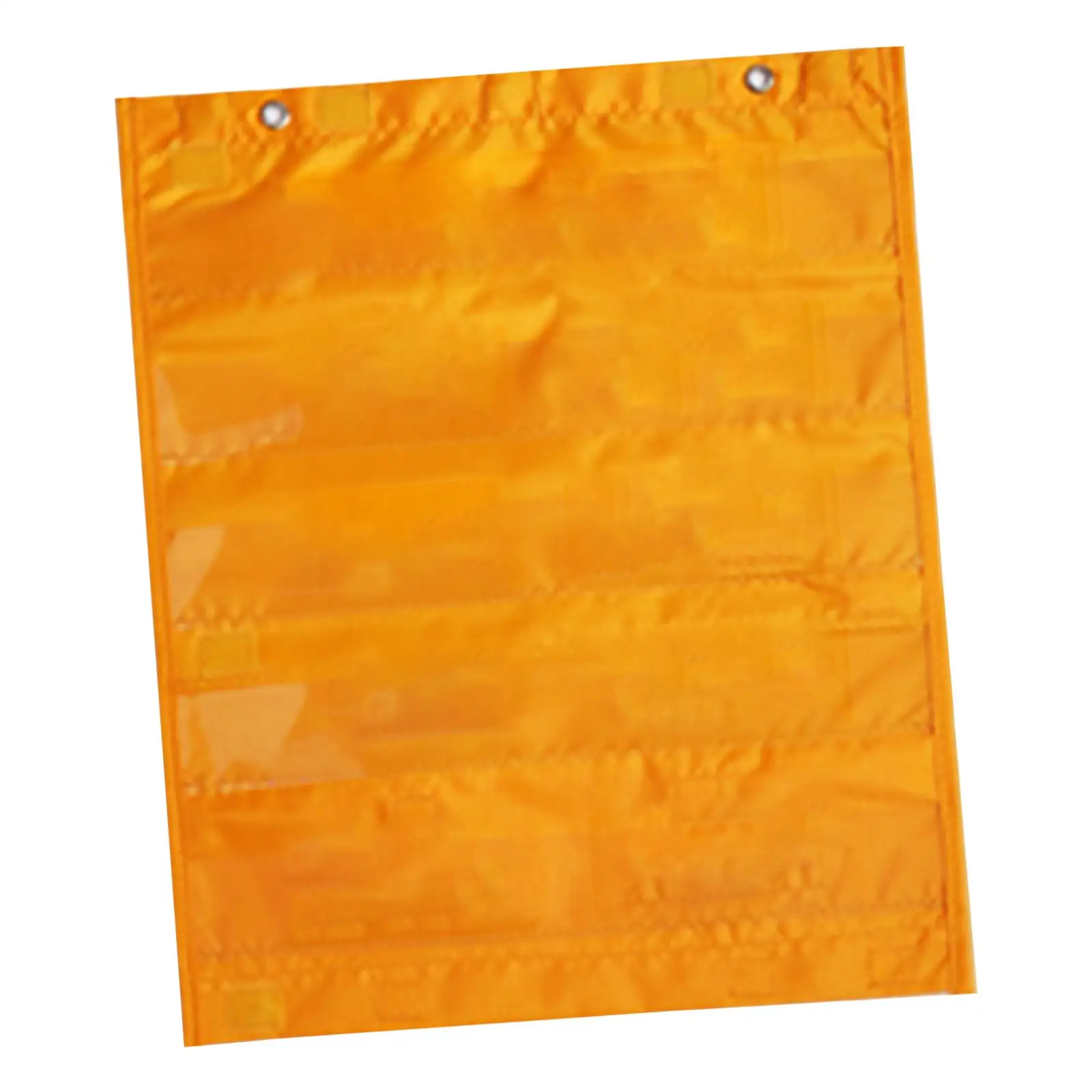 Hanging Pocket Chart Teacher Organizer Teaching Material Calendar Math Pocket Chart for Classroom Learning Demonstrations Office