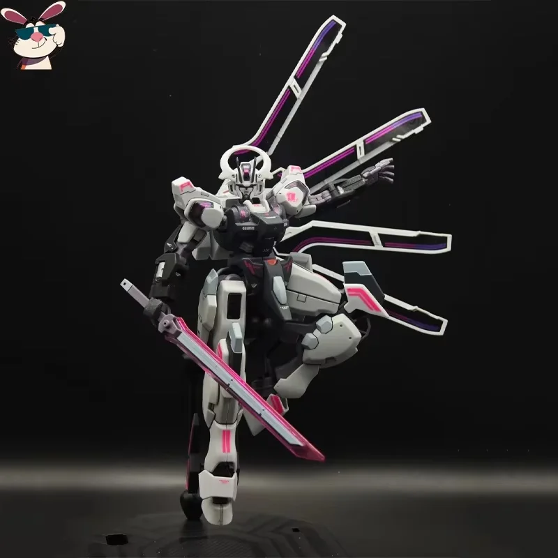 HG 1/144 Schwarzette The Witch From Mercurys Mech Assembly Model Kits Action Figures Desktop Ornament Doll Boys' Puzzle Toy Gift