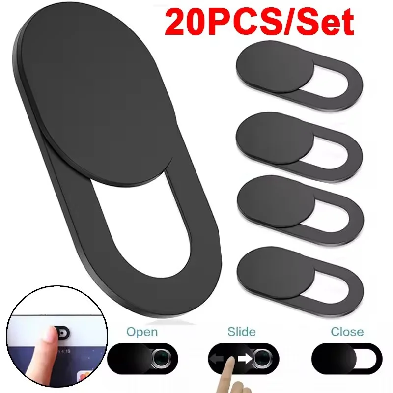 1/5/10/20PCS Laptop Webcam Cover Webcam Universal Phone Antispy Camera Cover For iPad Phone Laptop Tablet Lenses Privacy Sticker