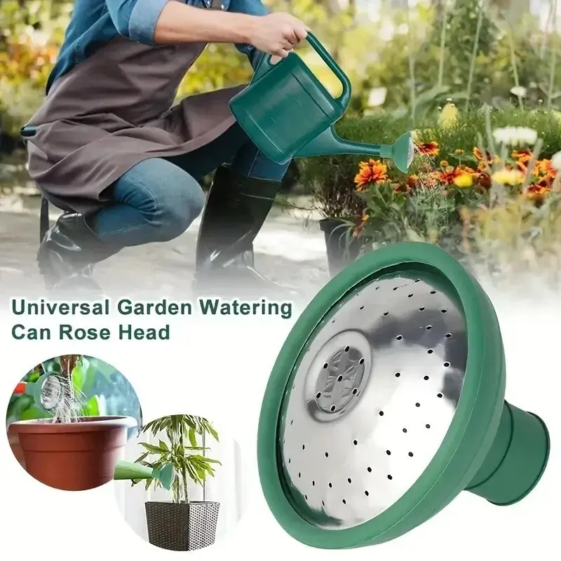 1pc Universal Garden Watering Can Rose Head Water Sprinkler SprayerWatering Tool,Plant Watering Can, Watering Head, Adjustable W