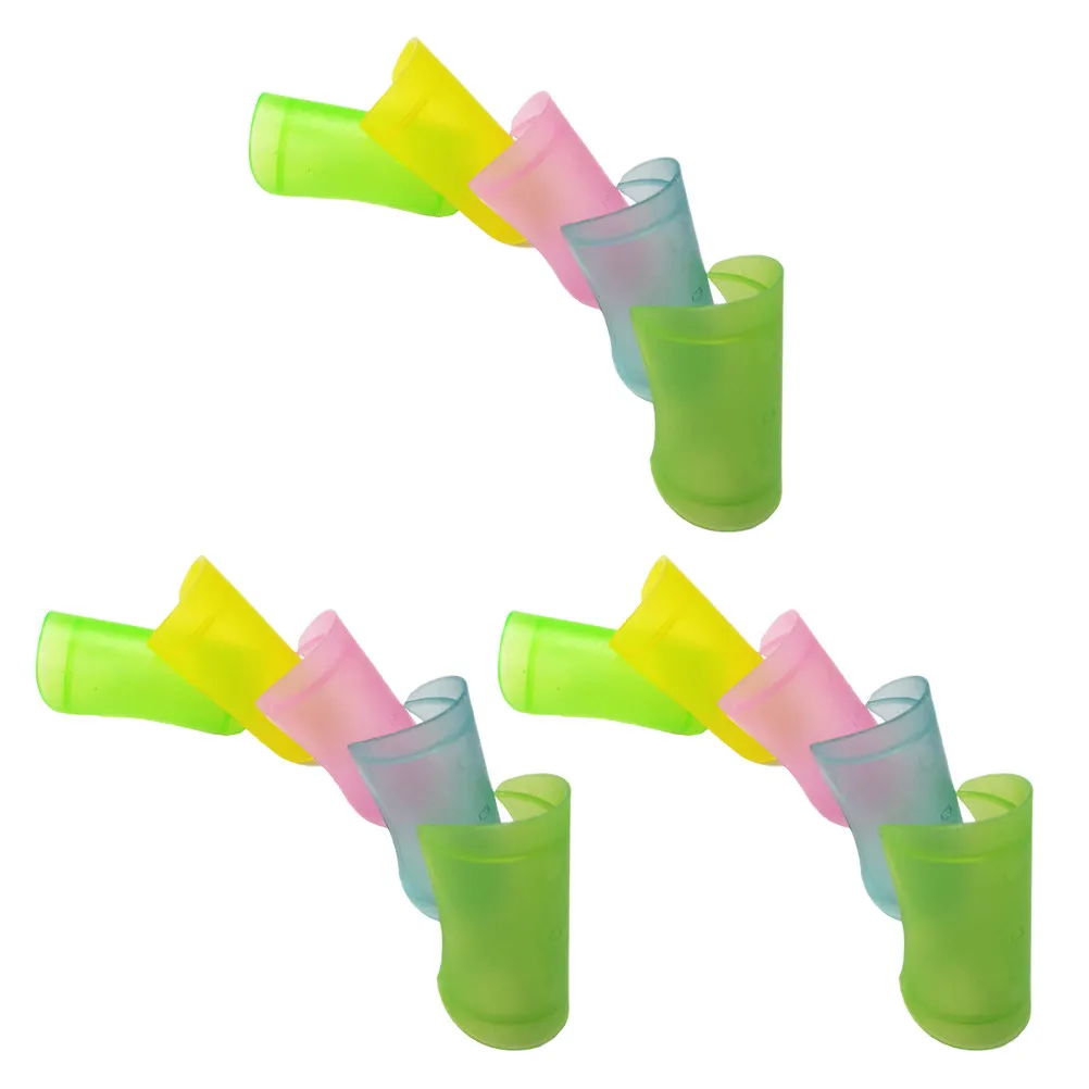 15Pcs Plastic Flute Protectors Simple Installation Long-Lasting Durability Protects Against Dirt Damage Flute Film Covers