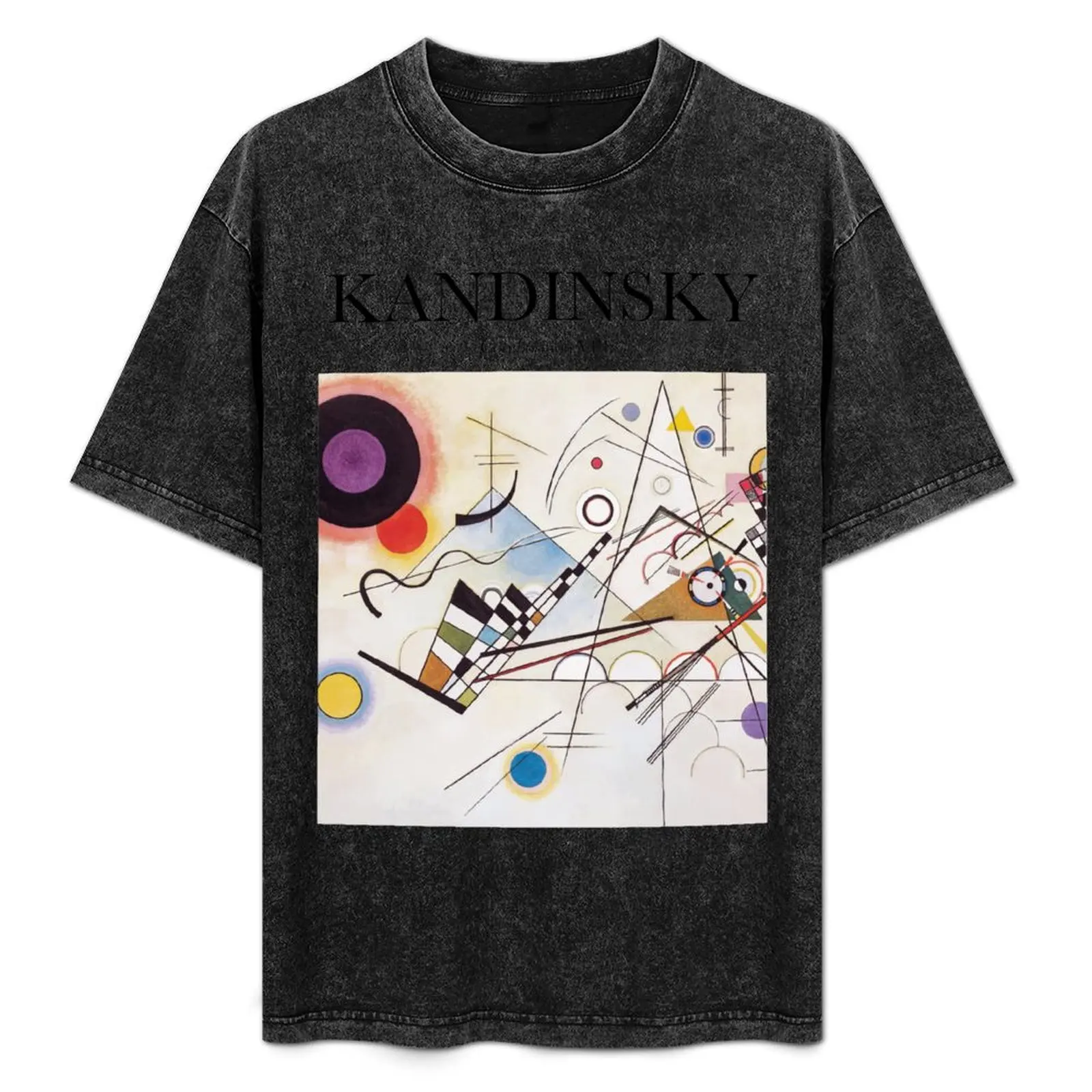 

Kandinsky - Composition VIII T-Shirt Novelty Print Casual Tee Shirt