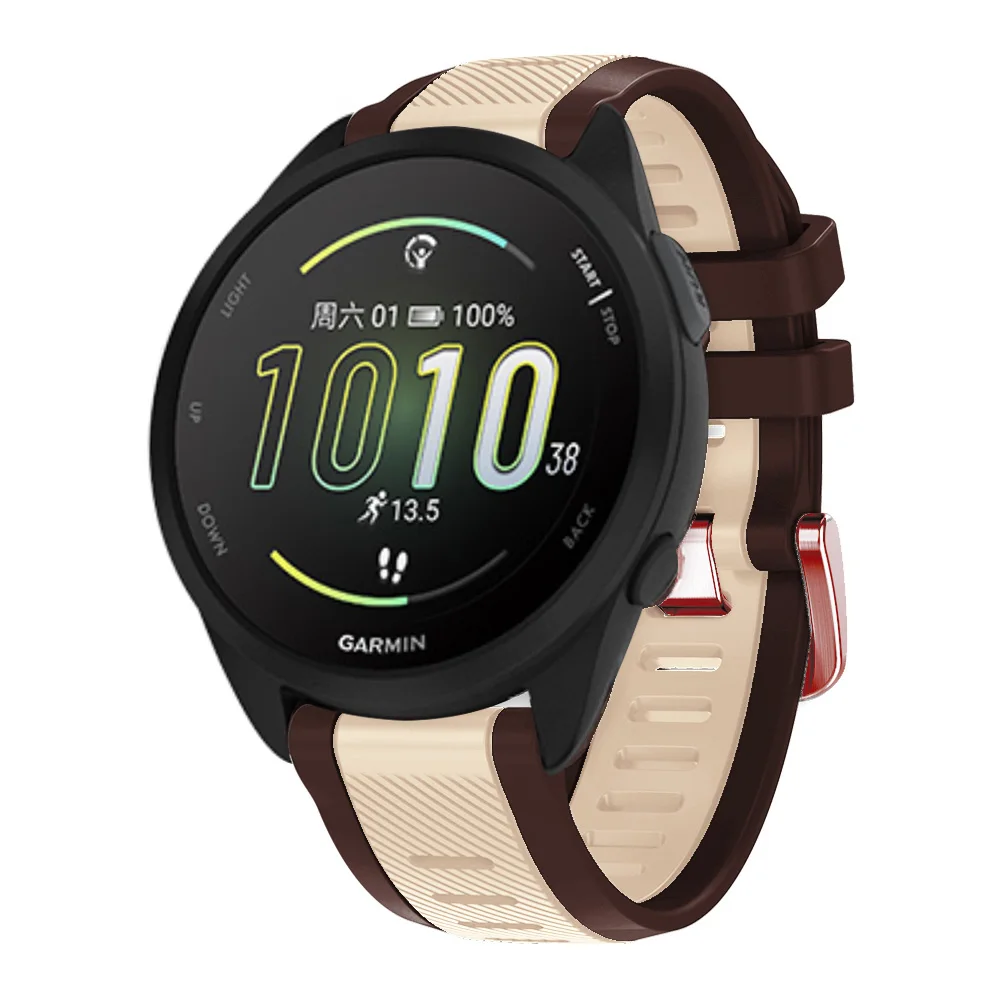 20mm Original Uhren armband für Garmin Vorläufer Musik armband Smartwatch Armband für vivo active 5 3 venu 2 plus sq2 Armband