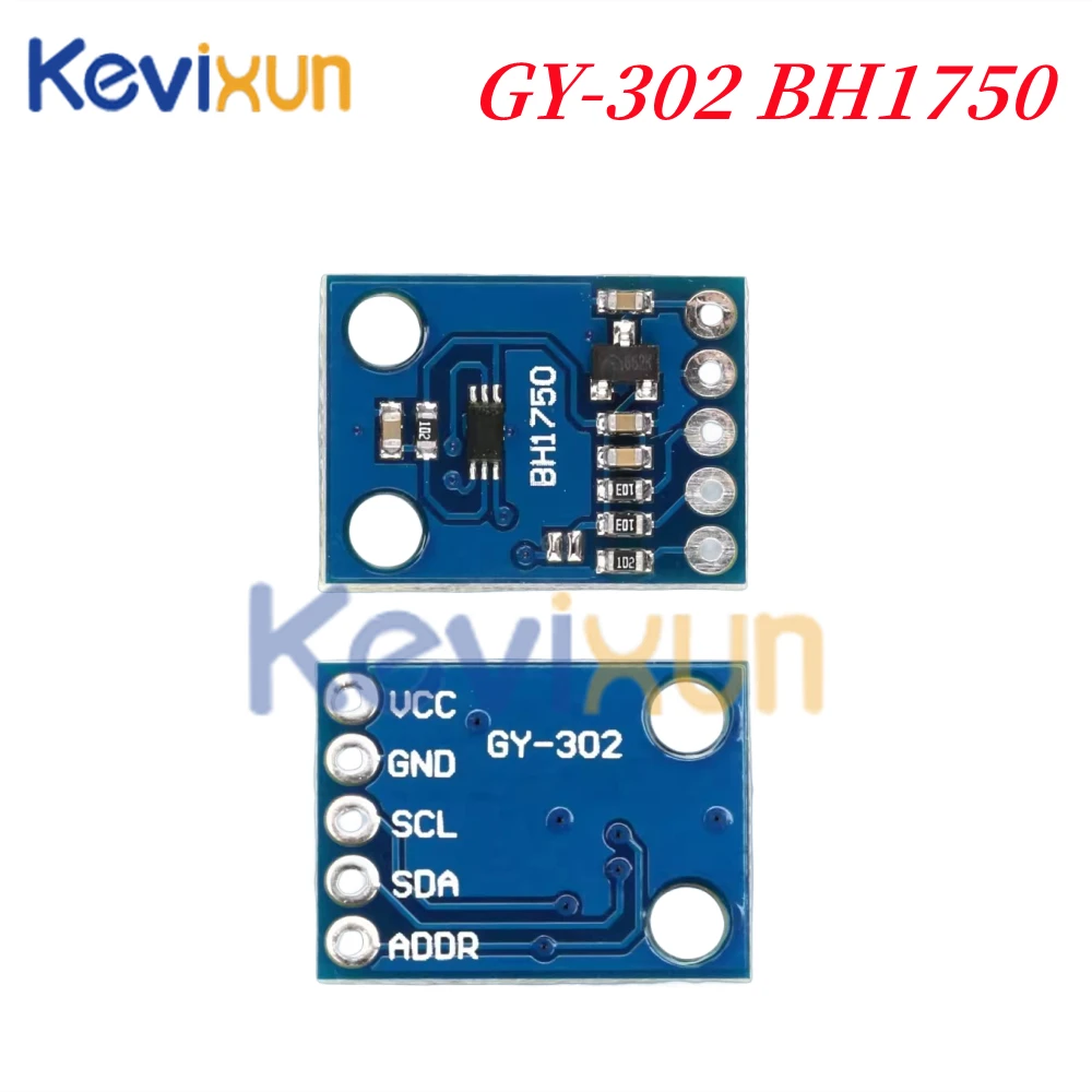 Módulo de iluminación de intensidad de luz piezas BH1750 BH1750FVI, Sensor de iluminación de intensidad óptica Digital para Arduino, 10 GY-302/1