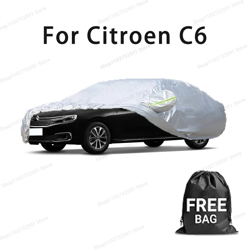 

Car cover For Citroen C6 Full cover Waterproof sun protection cover Scratch resistant cars accessories