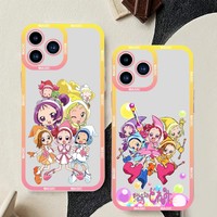 Bilibili Anime Magical DoReMi Phone Case For iPhone 11 12 Mini 13 14 15Pro Max Transparent Shell