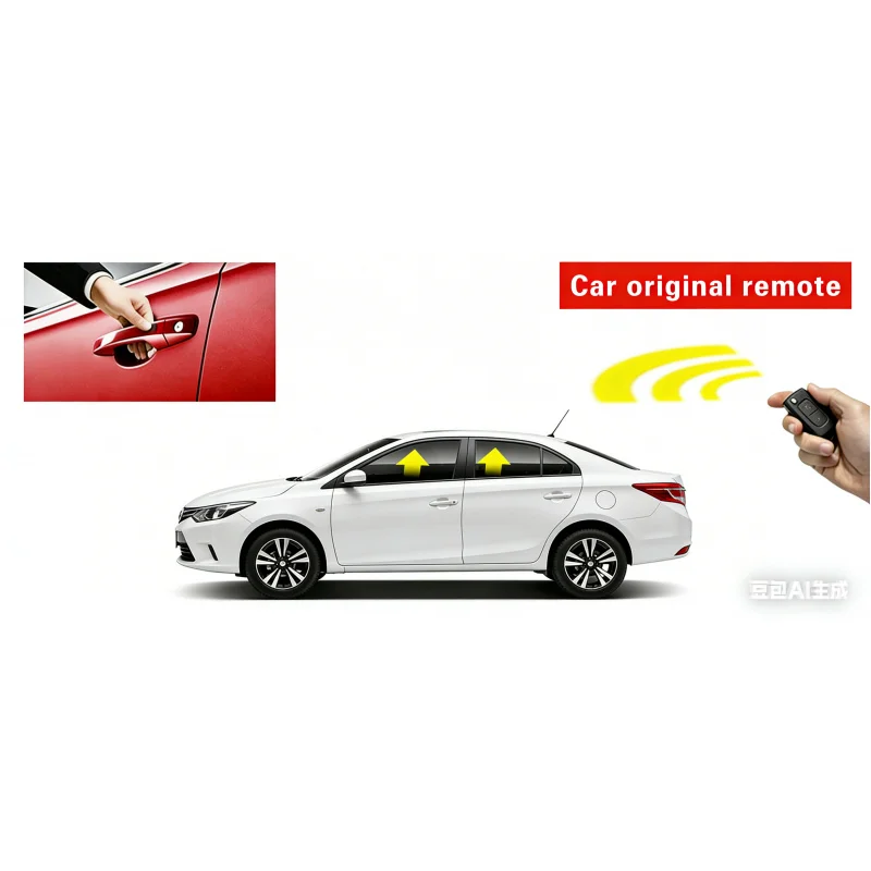 

For Toyota Vios 2014-2016 WINSGO Auto Car Power Window Closer Roll Up Automatically Lift Kit