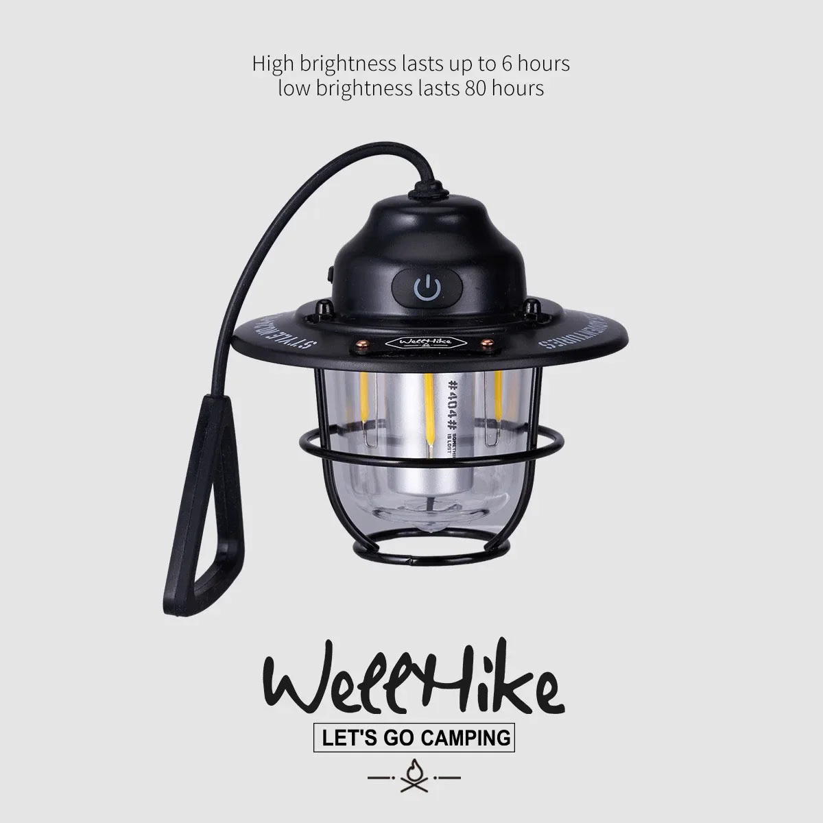 WELLHIKE Pinecone Light Ambient Light Breathing Lighting 80 Hours Long Life Outdoor Camping Small Lights