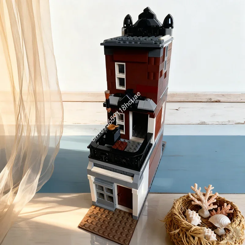 

1086pcs MOC Grimmauld Grove Modulared Model Building blocks Christmas gift Construction DIY creative idea toy Brick Birthday