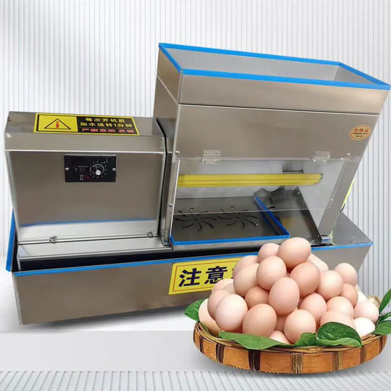 Small Automatic Hard Boiled Bird Quail Chicken Egg Peeling Machine Eggshell Peeling Machine