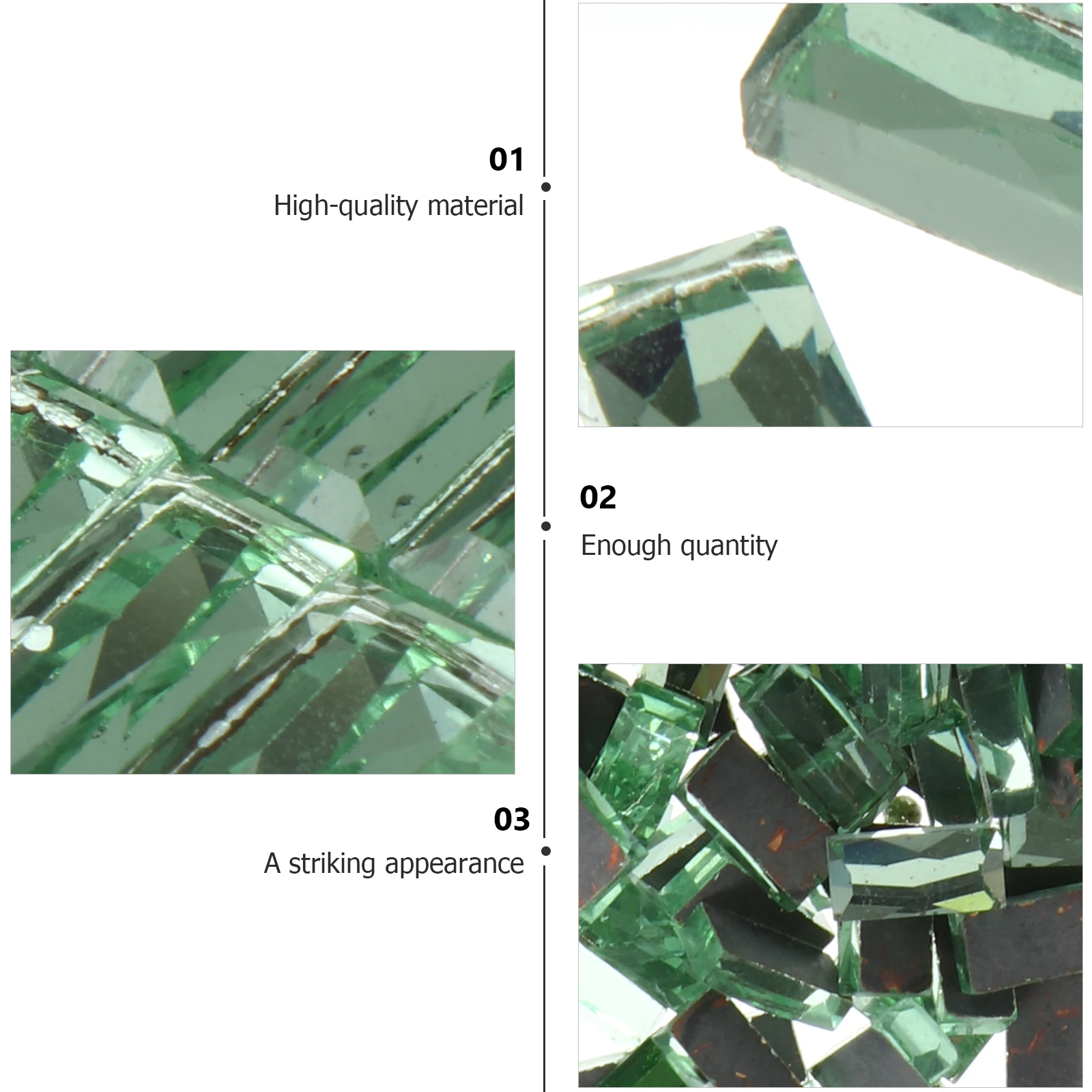 

400pcs Case Rhinestones Safe Durable Decoration Jewelry Crystal Gems Craft Supplies Gifts