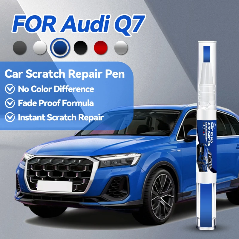 

Специализированные автомобильные аксессуары для Audi Q7 2005-2025 4L 4M: Карандаш для подкраски, средство для удаления царапин, DIY, черный, белый, B