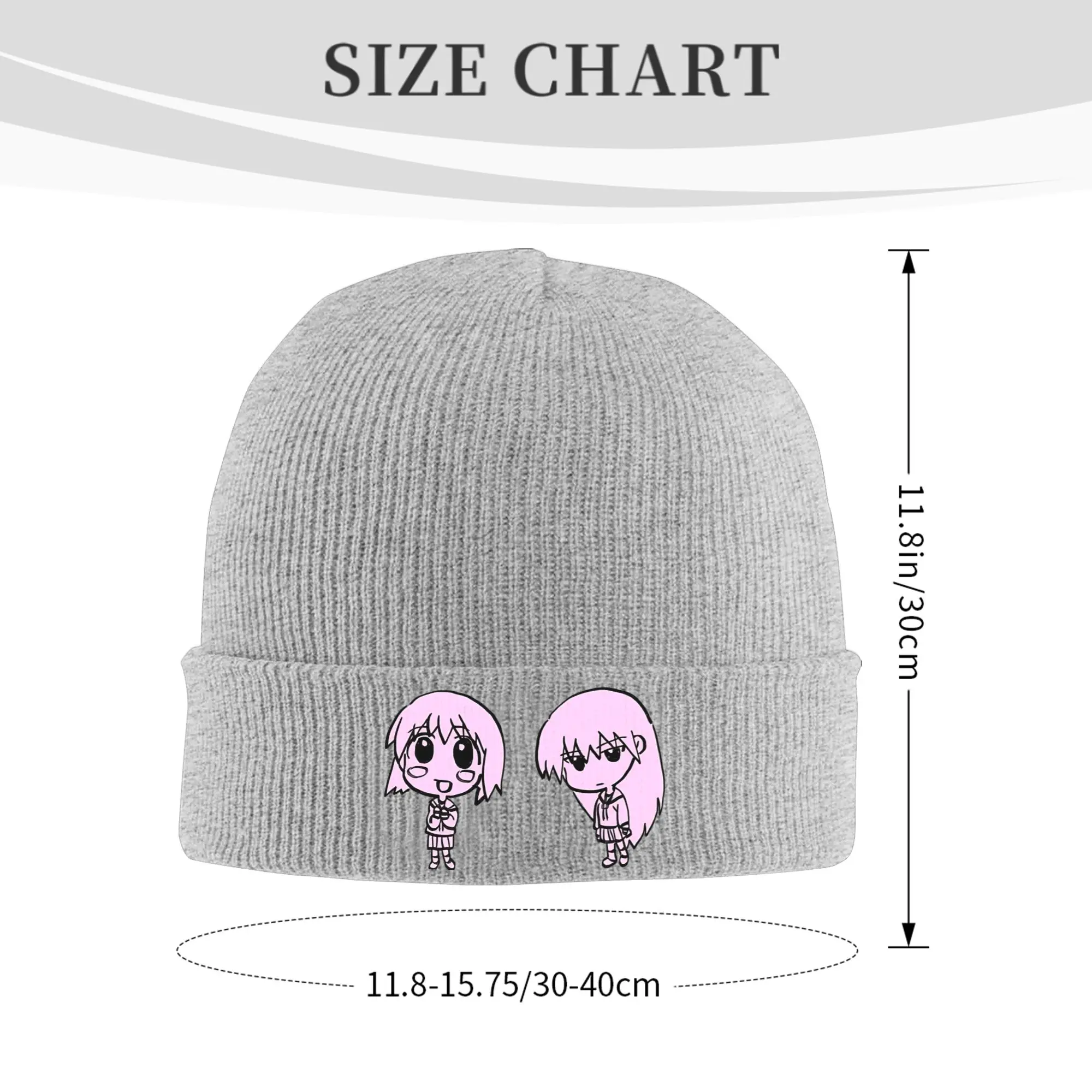 Osaka Autistic Azumanga Daioh Merch Winter Knit Cuff Beanie For Men Women Skull Knitted Hat Cap  Bonnet Hats