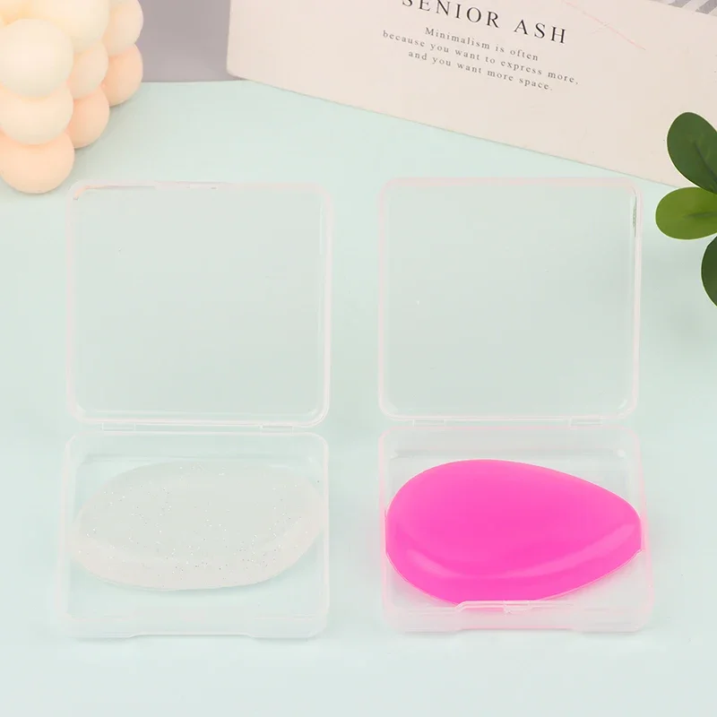 Soft Silicone Gel Powder Puff Sponge For Cosmetic Face Foundation BB Cream No Powder Eating Powder Cosmetic Puff Makeup Tools