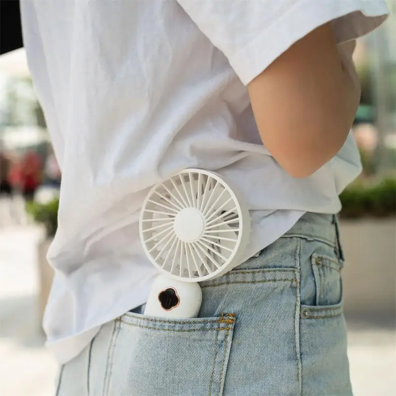 Mini Fan Cyber Popular Long Battery Life Lightweight And Portable Creative Cooling Accessories Usb Fan High Quality Pocket Fan