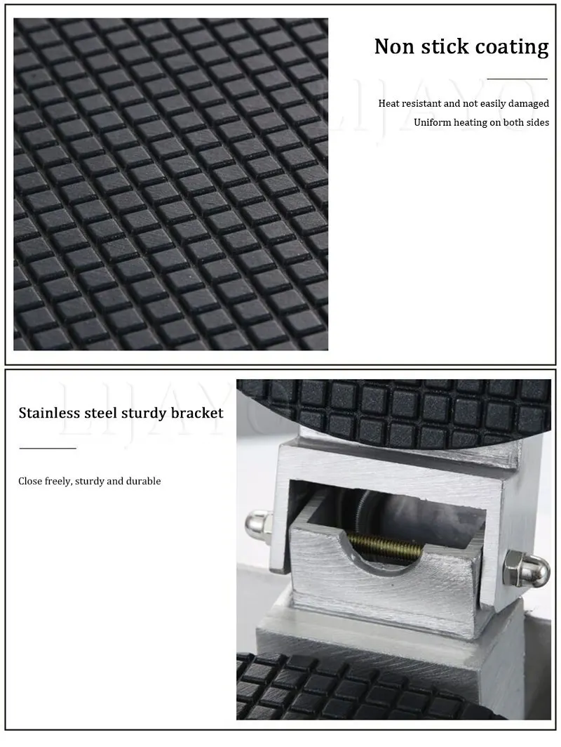 

Commercial Electric Ice Cream Waffle Cone Maker Nonstick Egg Roll Waffle Cones Bowls Maker Waffle Iron Cone Machine