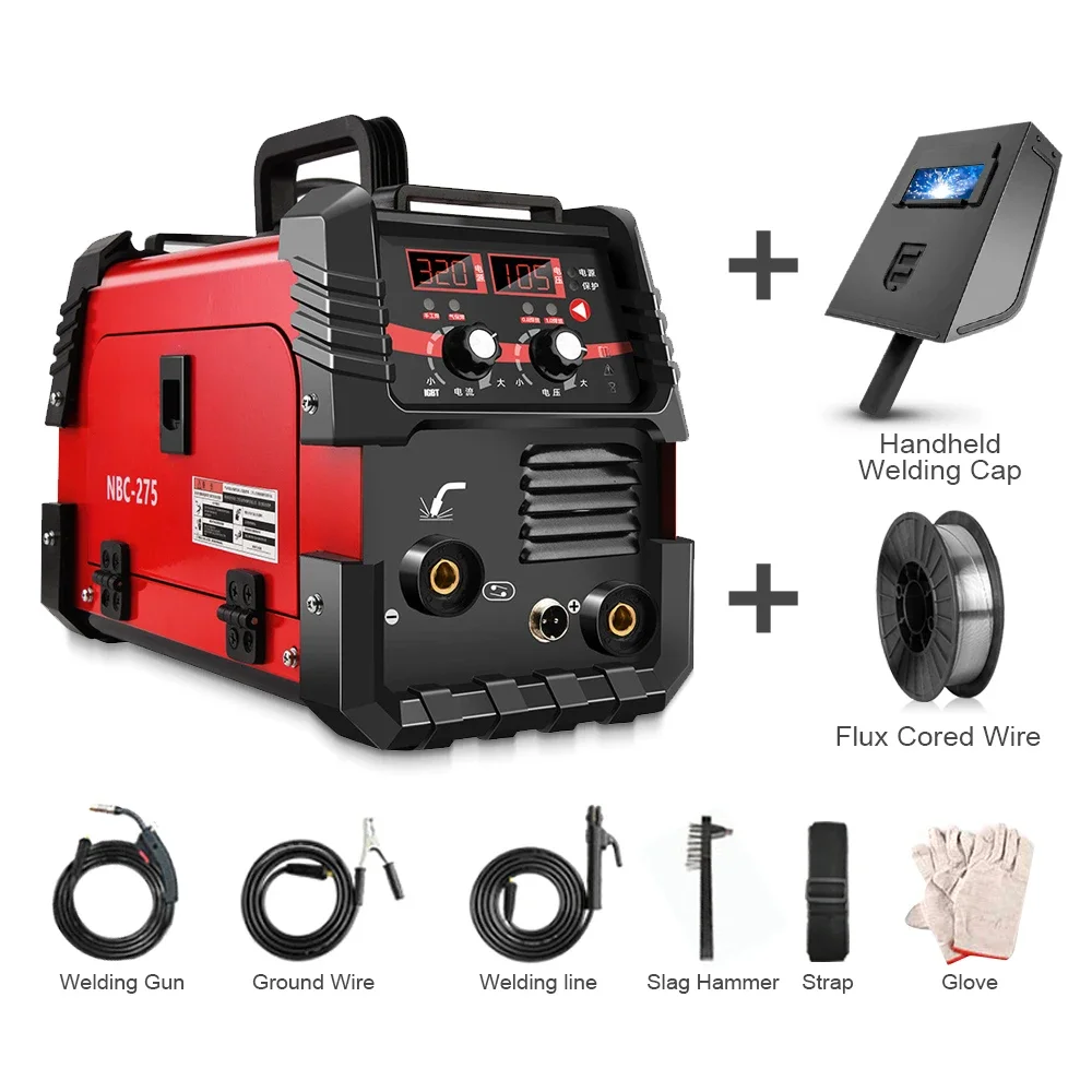 

Mig Mma Welding Machine 2 In 1 No Gas Carbon Dioxide Gas Protection Welder 220V Manual Gasless Soldering Welding Equipment