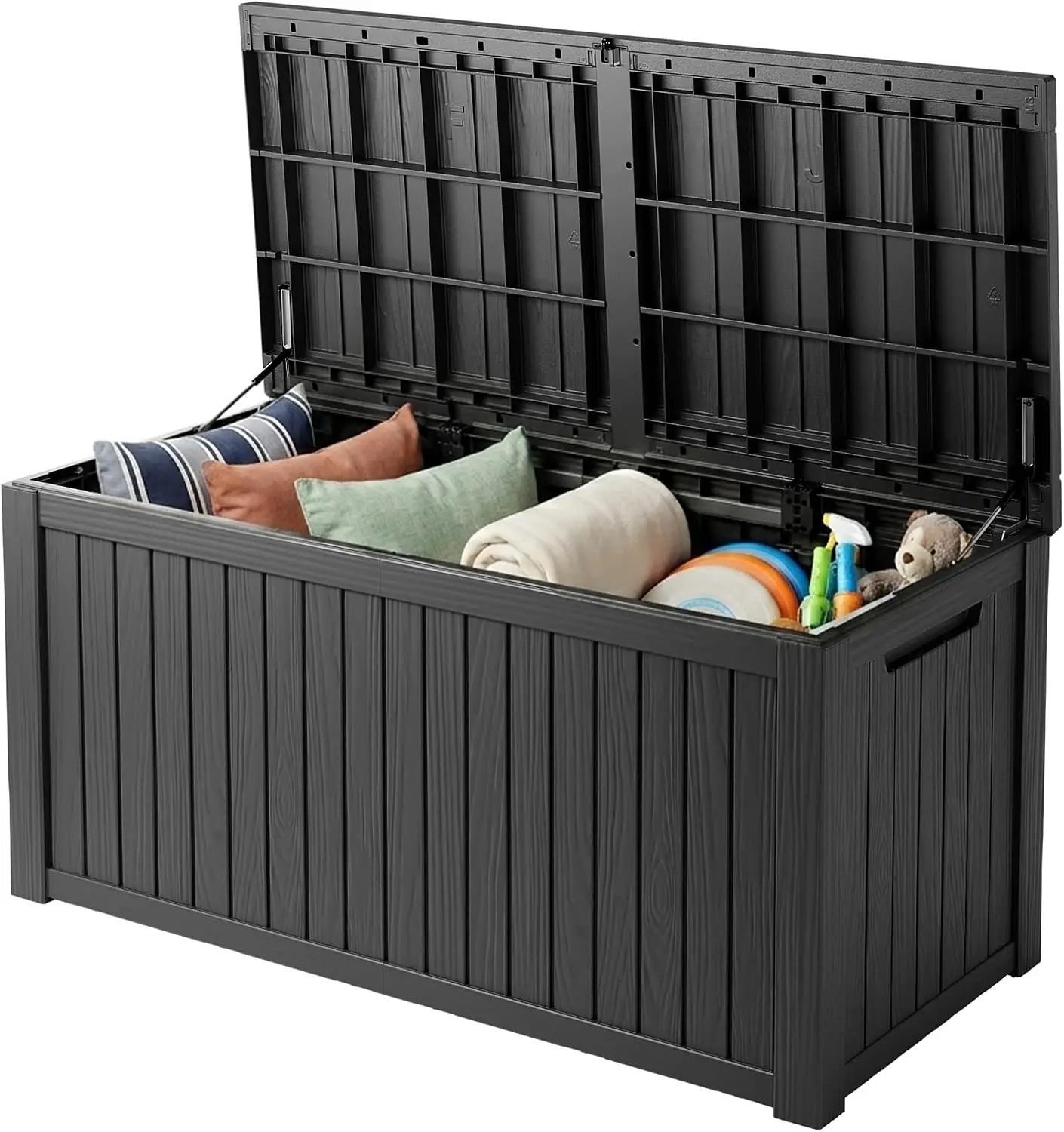 200 Gallon Outdoor Storage Box, Waterproof & UV-Resistant