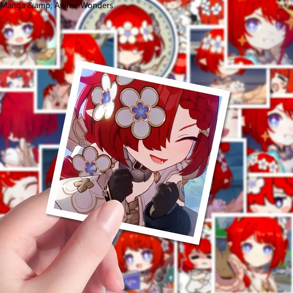 Sunsyea Honkai: Star Rail Merch Fans Collection Role StickersTribios 49 Pieces