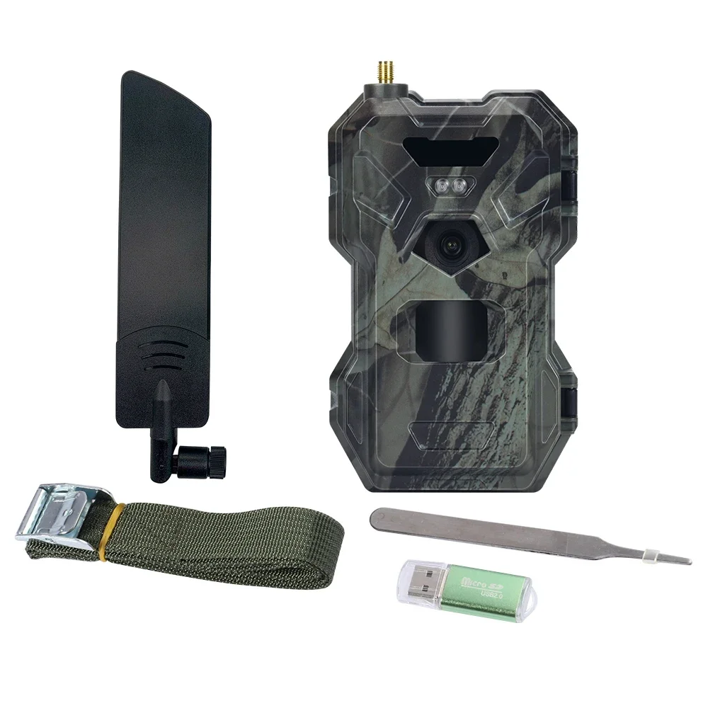 HC-880Pro 4G Wildkamera 30MP 2K Auflösung Nachtsicht Jagd- und Wildtier-Überwachungskamera 120 Grad Sichtfeld – Detail 8