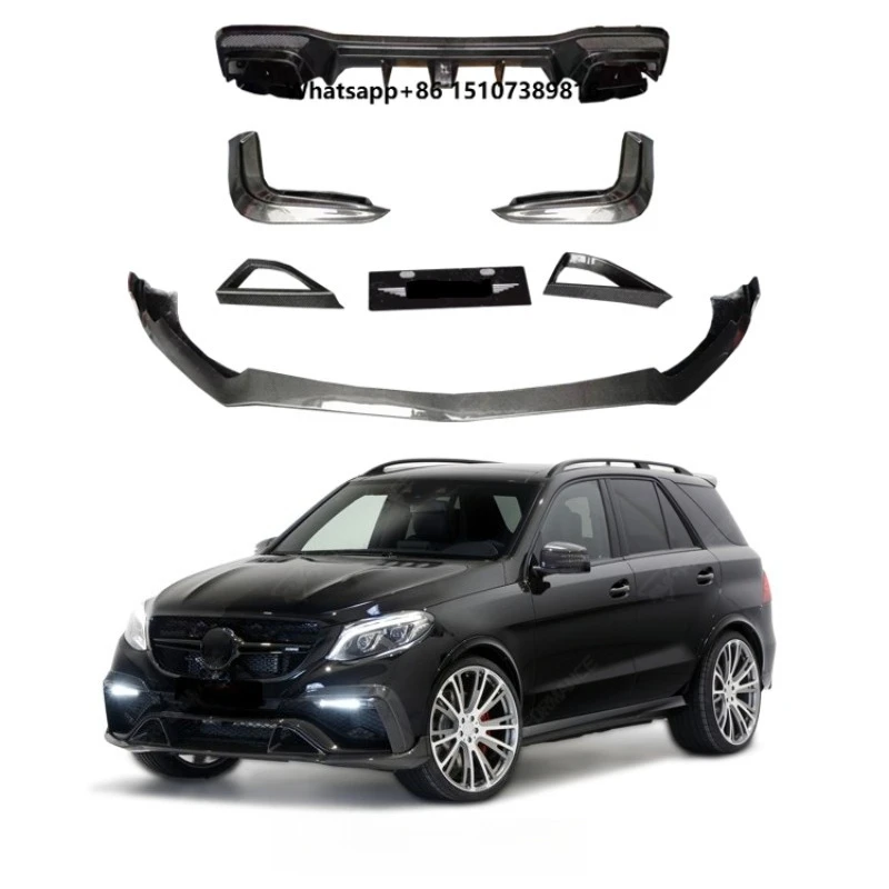 

B Style Carbon Fiber Body Kit for GLE SUV Car Bumpers Auto Parts Accessories