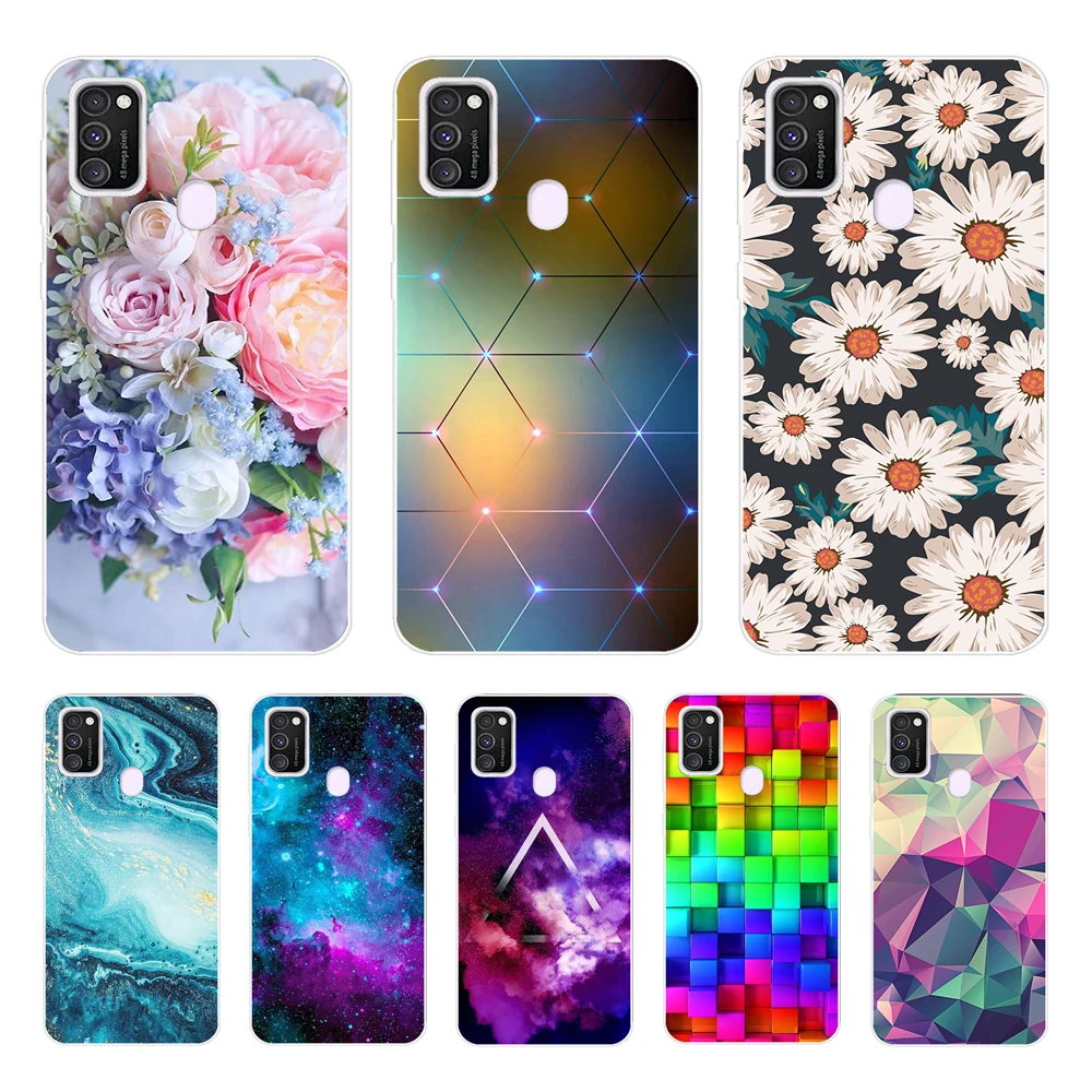 For Samsung Galaxy M21 M30S M31 A21s Case Soft Silicone Phone Back Cover For Samsung M31 A21S M30s M21 Case Funda M 30 s Case