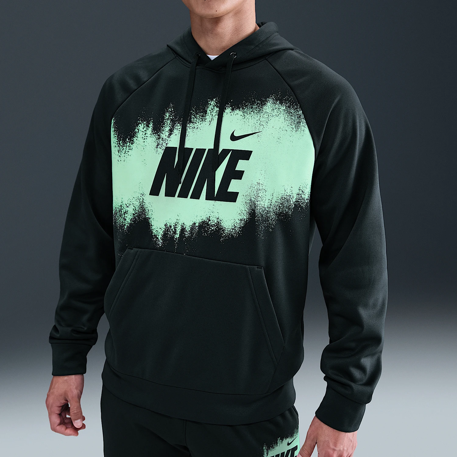 

Мужская повседневная спортивная толстовка с капюшоном и принтом Nike Originals Therma-FIT HV4063-390