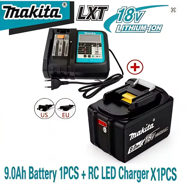 Nieuwe Makita BL1860 18V 6Ah 5Ah 3Ah 2Ah accu voor elektrische gereedschappen Li-ion vervangende LXT BL1850 BL1840 voor 18V schroevendraaier met BMS TPCE