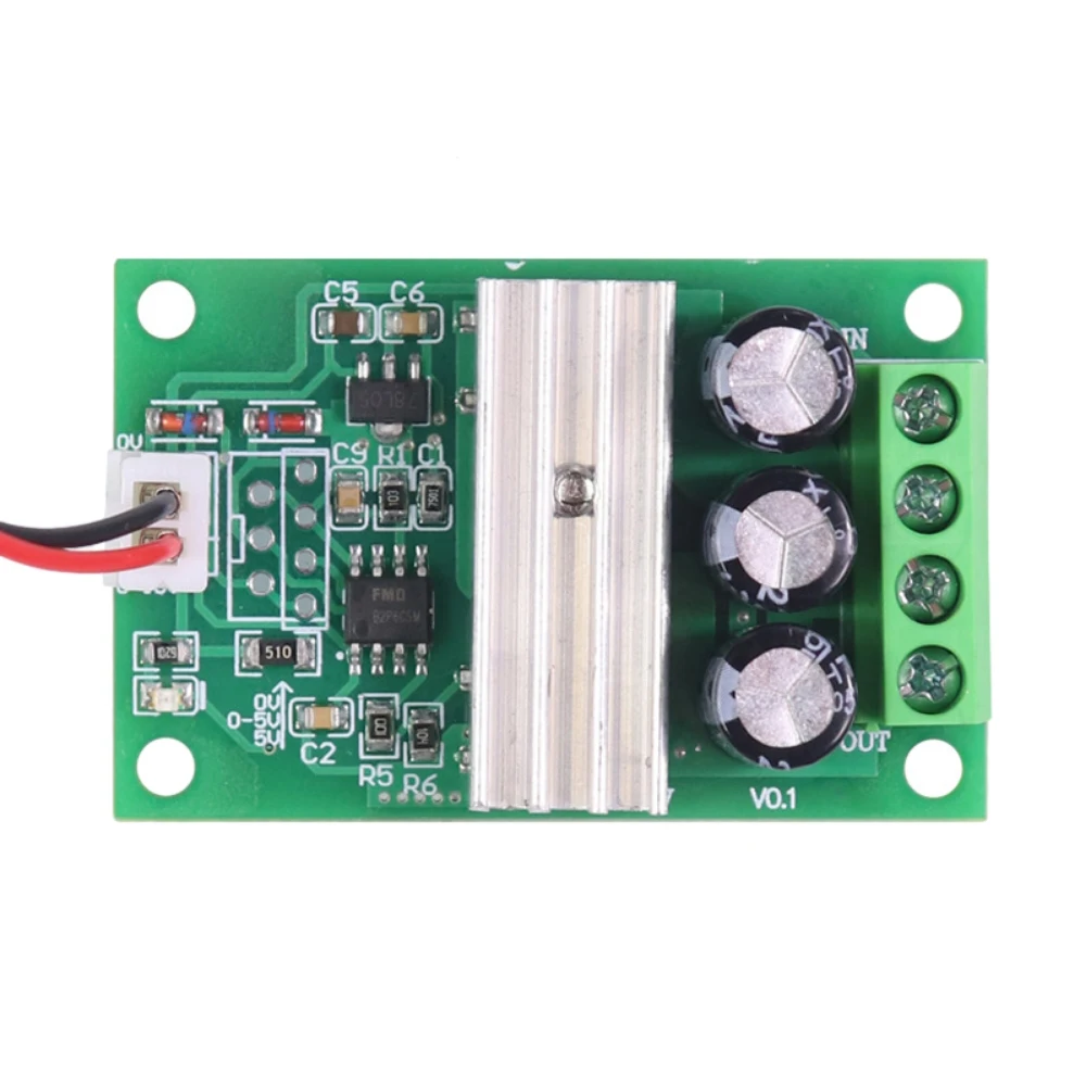 PLC Analog 0-10V Analog Voltage Signal Regulation Module 6V 12V 24V 3A Speed Dimming Adjustable Fan Speed Regulation