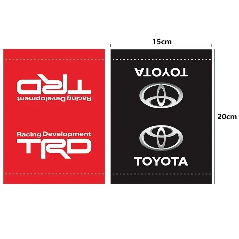 سيارة الإبداعية شخصية الديكور شعار السيارة ملصق لتويوتا بريوس أفينسيس Rav4 أوريس يارس فيرسو لاند كروزر كامري هايلاند #2