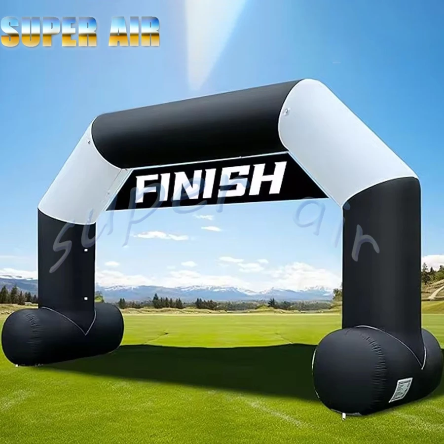 6mL Inflatable arch for sport events made in China finish or start line arch for running marathons