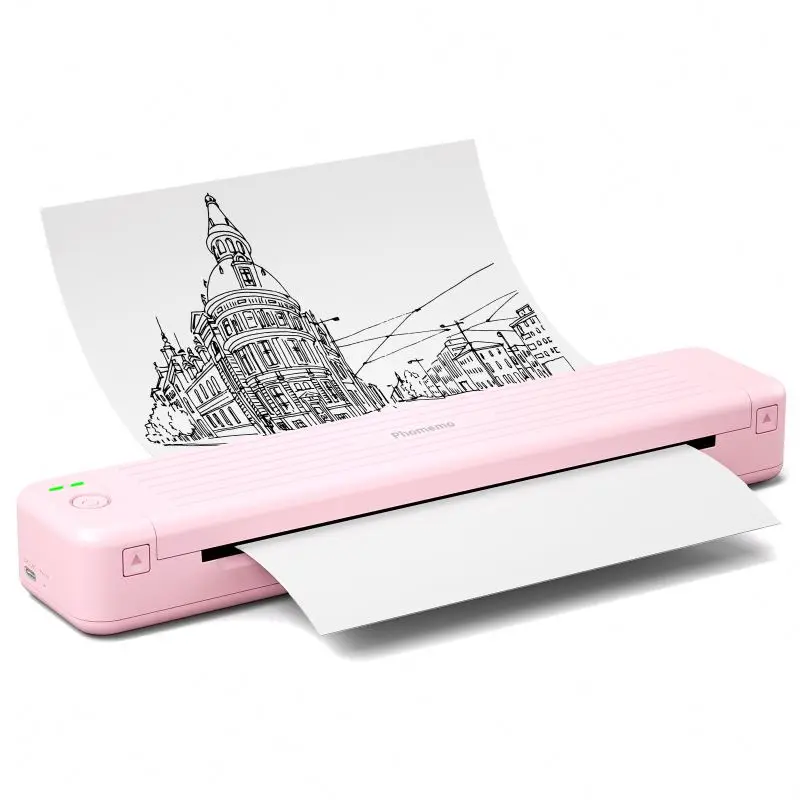 

Phomemo P831 Portable Transfer Printer A4 Wireless for Travel Letter Folding Paper Size 8.5x11inch Office Home E-commerce