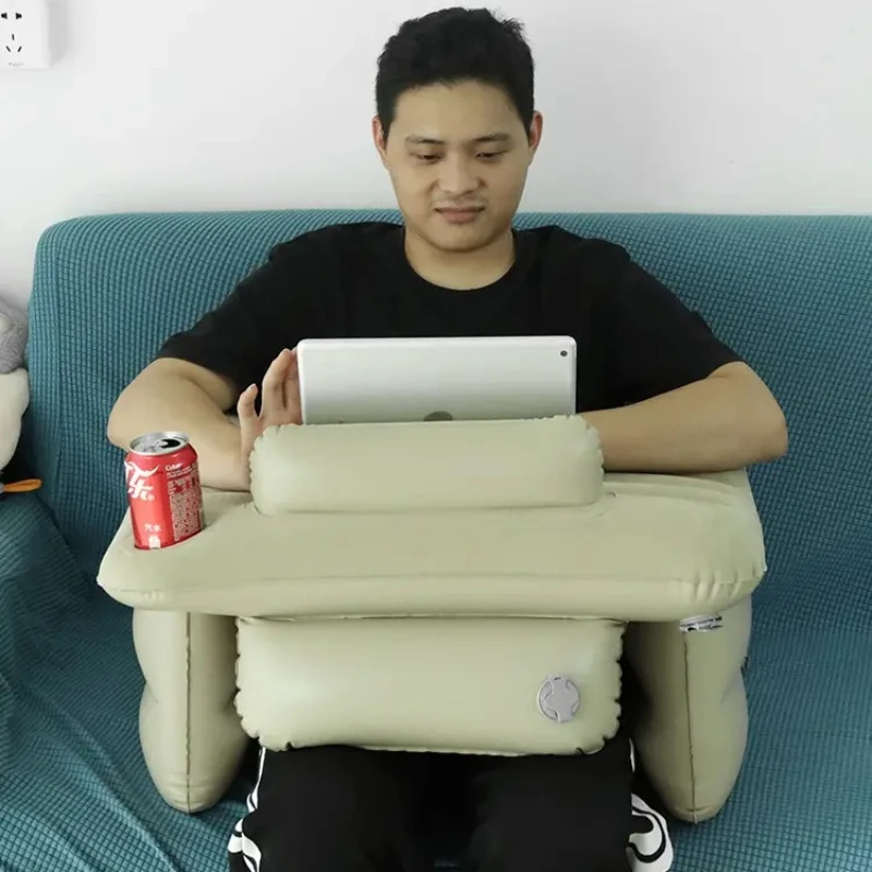 New Inflatable Inflatable Desk - Suitable Travel Folding Business Inflatable Office Study Outdoor Furniture Opblaasbaar ZYCQSF
