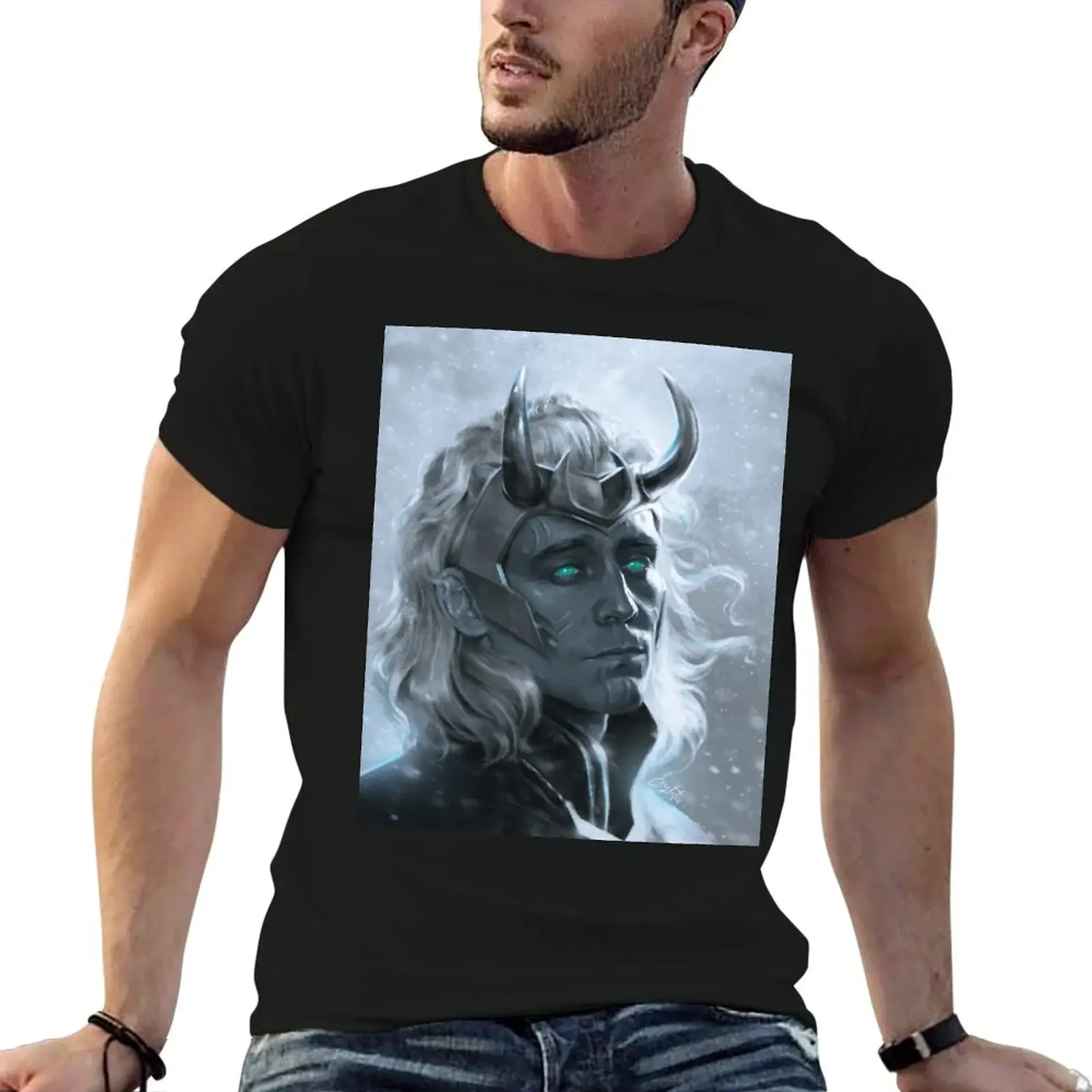 Frost King T-Shirt animal prinfor boys oversized blanks anime tshirt mens t shirts pack