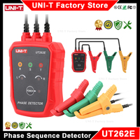 UNI-T UT262E Phase Sequence Detector Non Contact 3 Phase Sequence Meter Three Phase Tester Circuit Breakpoint Line Inspection