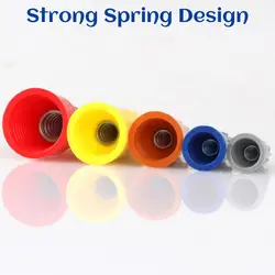 40 PCS Wire Connector,Insulated Insert Twist Wire Connector With Spring,Portable Wire Cap For Quick Connect,Colorful Wire Cap Electrical