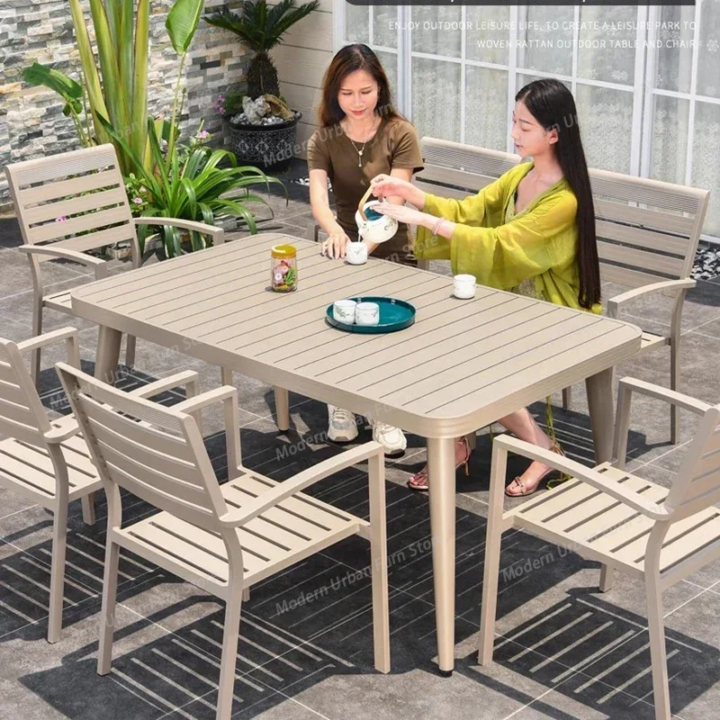 Balcony Garden Outdoor Tables Luxury Nordic Modern Lounge Outdoor Tables Minimalist Backyard Aire Acondicionado Cuarto Furniture