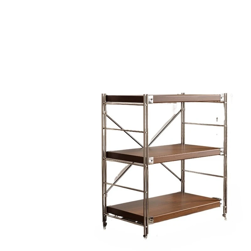 Household multi-layer shelves Floor-to-ceiling living room storage racks