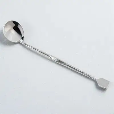 دليل الفولاذ المقاوم للصدأ المزدوج نهاية البثرة النازع المحمولة مكشطة الوجه يده أداة إزالة الرؤوس السوداء منظف مسام الأنف