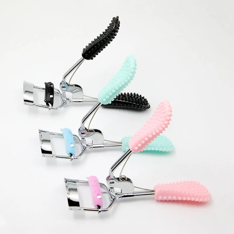 Hot Sale Multifunctional Eyelash Curler with Comb 3D Stereo Natural Curling Fake Eyelases Curler Tweezers Makeup Tools