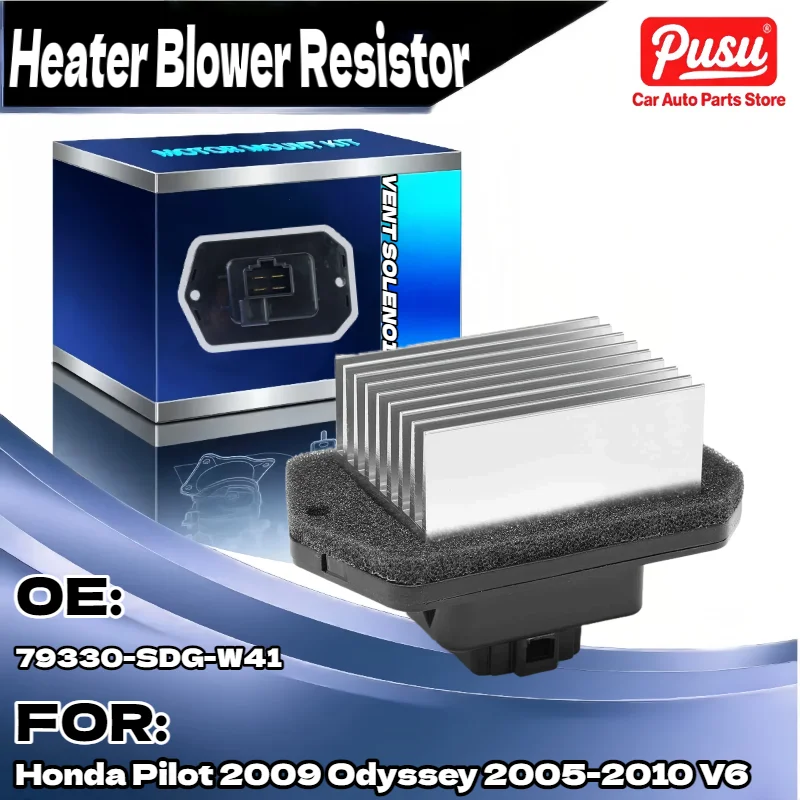

Резистор двигателя вентилятора HVAC V6 3,5 л для Honda Pilot 2009 Odyssey 2005 2010, задняя часть 79330 SDG W41