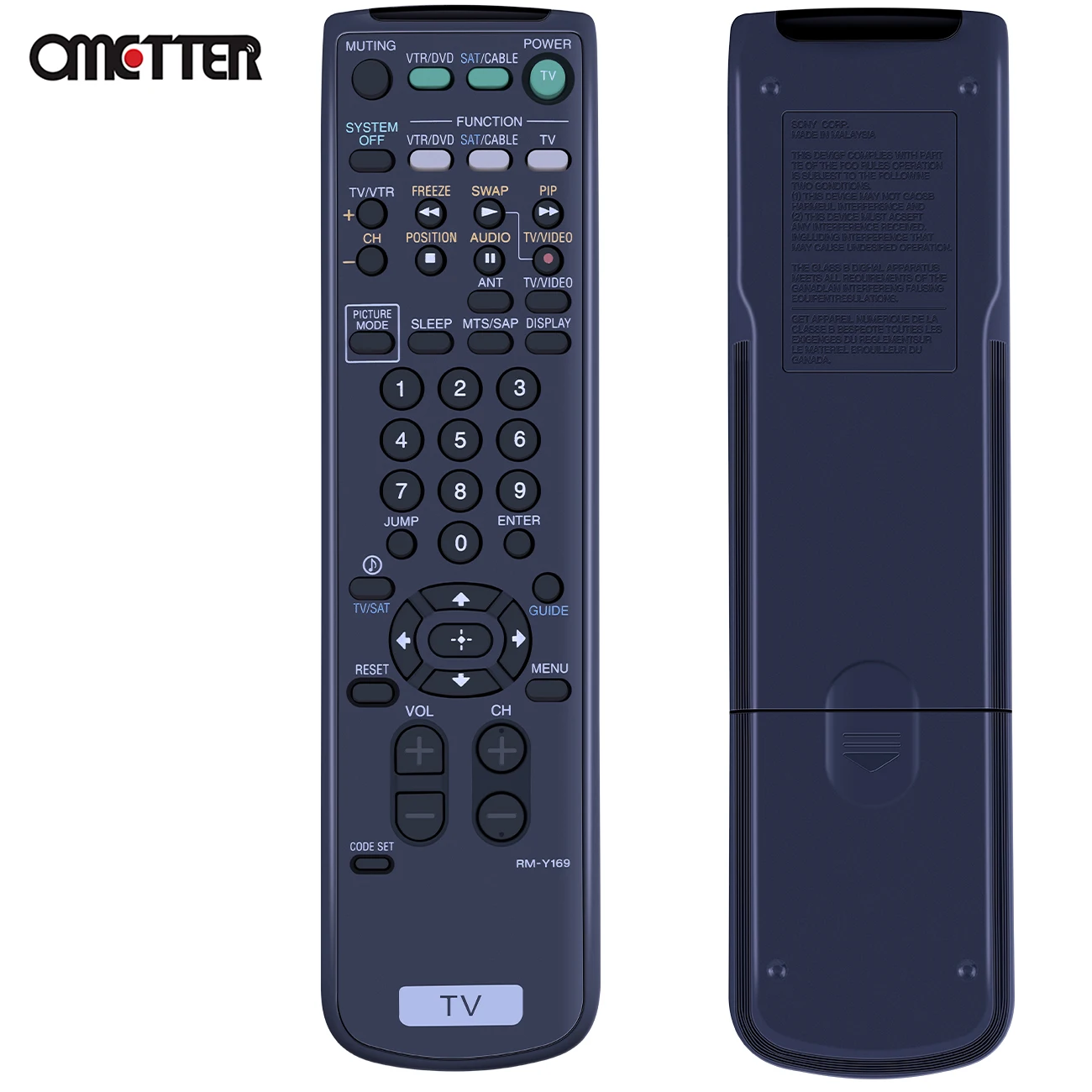 RM-Y169 جديد لسوني تلفزيون التحكم عن بعد 141838411