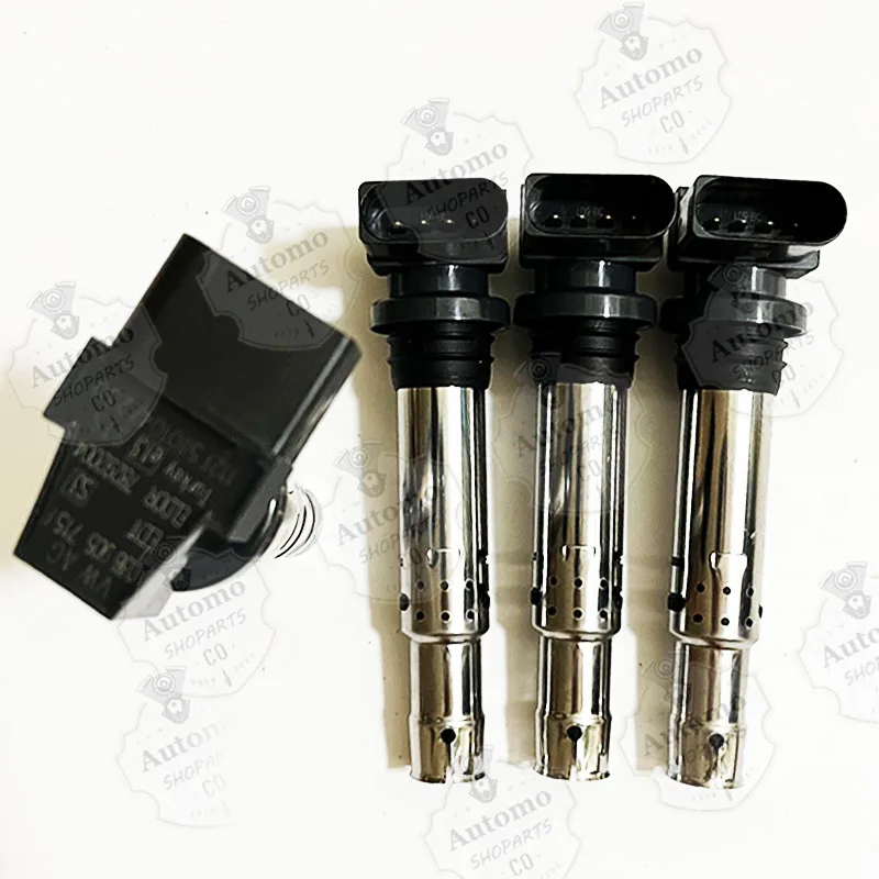 

4PC 036905715 Ignition Coil For-Audi A3 For Vw-Polo Tiguan Golf Cc Eos Passat 036905715F 036905715A 036905715C 036905715G