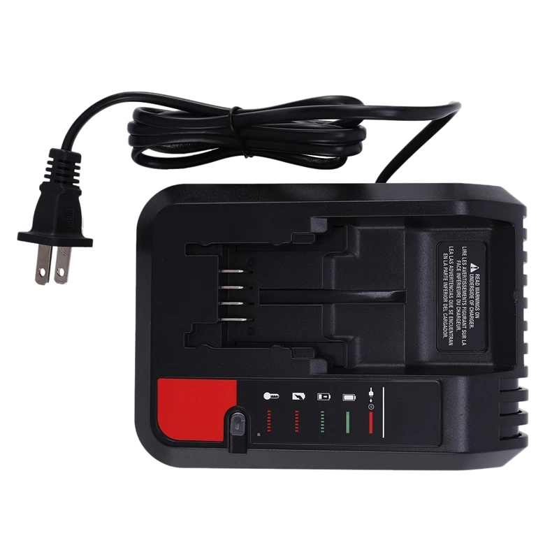 ZIZI Pcc692l 10.8V-20V Li- Battery Charger For Porter Cable Stanley Lb20 Lbxr20 Pcc692l L2afc Fmc690l Fmc688l 686L Us Plug