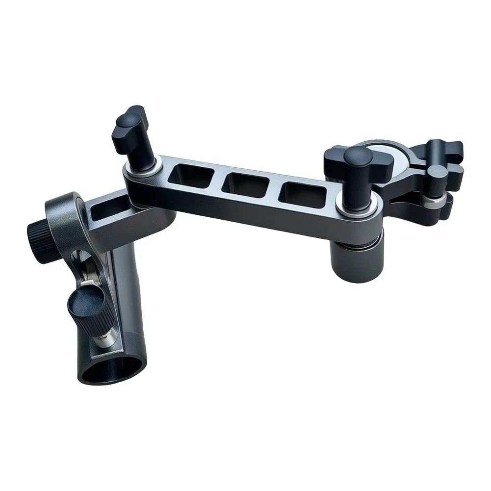 Multi Angle Adjustable Fishing Rod Holder Bracket 360 Rotation Sturdy Aluminium Alloy Fast Detach Clamp For Chair Bank Wand Part