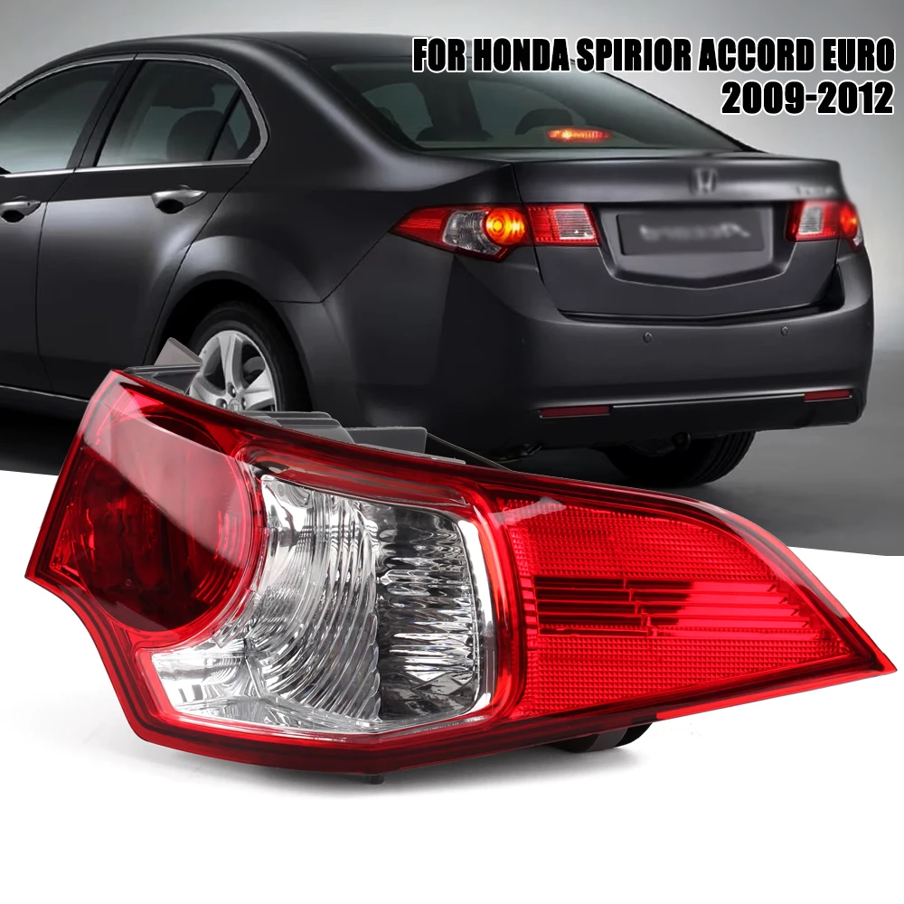 

Left/Right Side Tail Lamp for Honda Spirior Accord Euro 2009 2010 2011 2012 Rear Tail Light Brake Lamp with