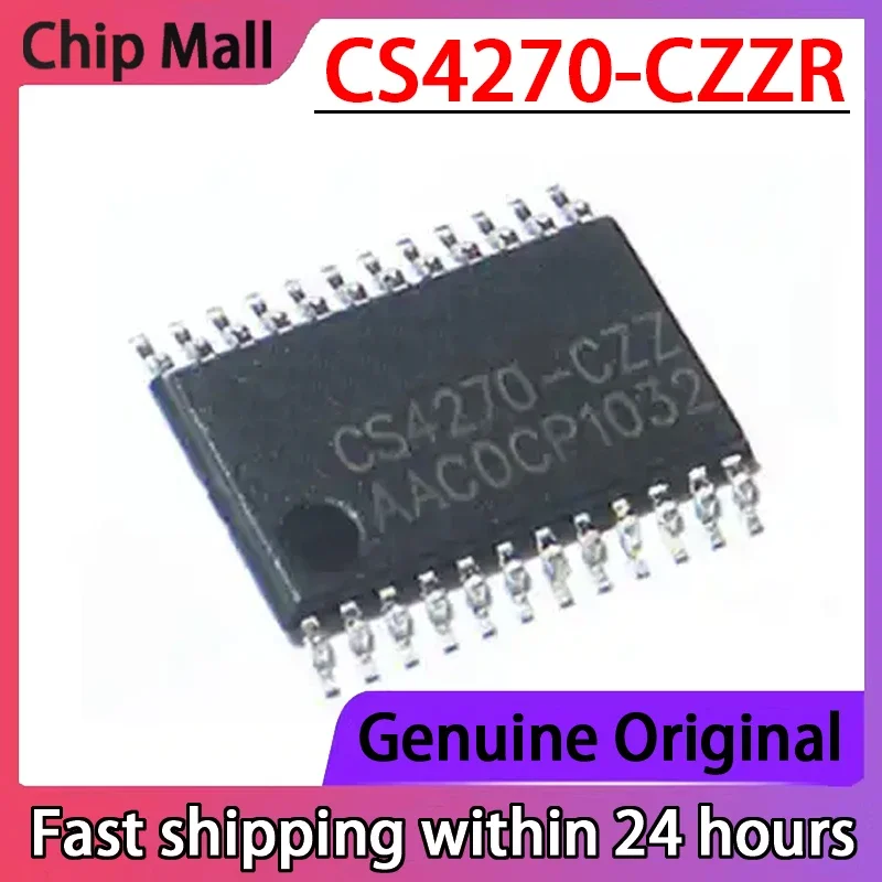 

2 шт. CS4270-CZZR CS4270-CZZ TSSOP24 2-входный чип кодек-чип с 2 выходами